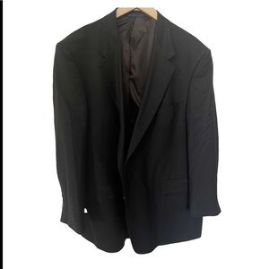 Daniel Cremieux Men’s Suit Jacket Blazer Black 48 Regular 3 Button 5 Pockets